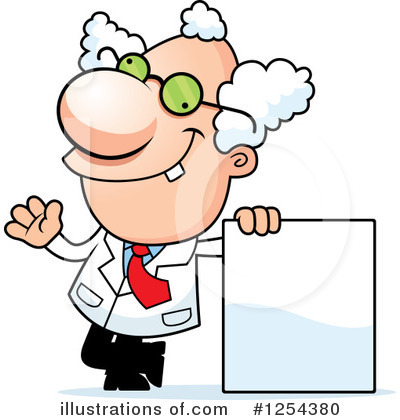 Royalty-Free (RF) Scientist Clipart Illustration by Cory Thoman - Stock Sample #1254380