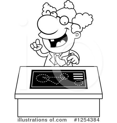 Royalty-Free (RF) Scientist Clipart Illustration by Cory Thoman - Stock Sample #1254384