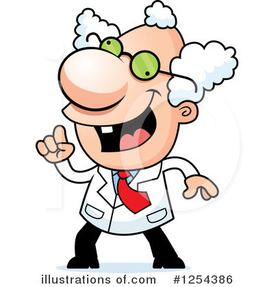Royalty-Free (RF) Scientist Clipart Illustration by Cory Thoman - Stock Sample #1254386