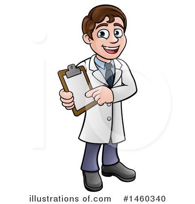 Royalty-Free (RF) Scientist Clipart Illustration by AtStockIllustration - Stock Sample #1460340