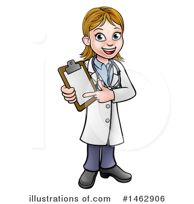 Royalty-Free (RF) Scientist Clipart Illustration by AtStockIllustration - Stock Sample #1462906