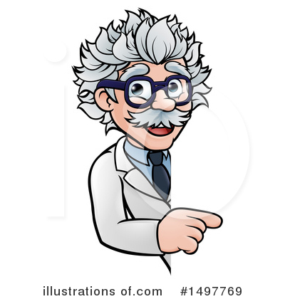 Royalty-Free (RF) Scientist Clipart Illustration by AtStockIllustration - Stock Sample #1497769