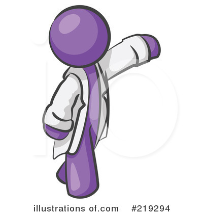 Royalty-Free (RF) Scientist Clipart Illustration by Leo Blanchette - Stock Sample #219294
