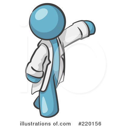Royalty-Free (RF) Scientist Clipart Illustration by Leo Blanchette - Stock Sample #220156