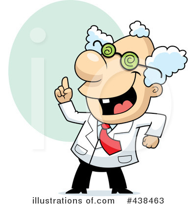 Royalty-Free (RF) Scientist Clipart Illustration by Cory Thoman - Stock Sample #438463