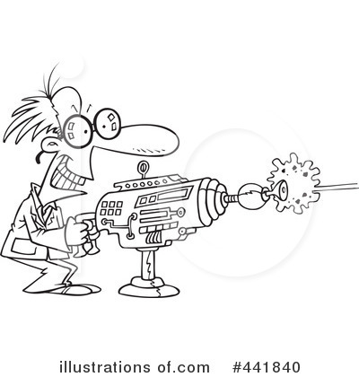 Laser Gun Clipart #441840 by toonaday