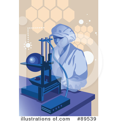 Royalty-Free (RF) Scientist Clipart Illustration by mayawizard101 - Stock Sample #89539