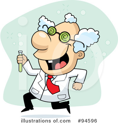 Royalty-Free (RF) Scientist Clipart Illustration by Cory Thoman - Stock Sample #94596