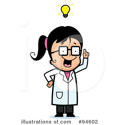 Royalty-Free (RF) Scientist Clipart Illustration by Cory Thoman - Stock Sample #94602