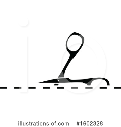 Royalty-Free (RF) Scissors Clipart Illustration by dero - Stock Sample #1602328