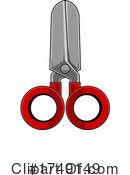 Scissors Clipart #1749149 by Hit Toon