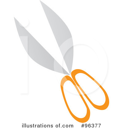 Royalty-Free (RF) Scissors Clipart Illustration by Rasmussen Images - Stock Sample #96377