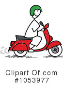 Scooter Clipart #1053977 by Frog974