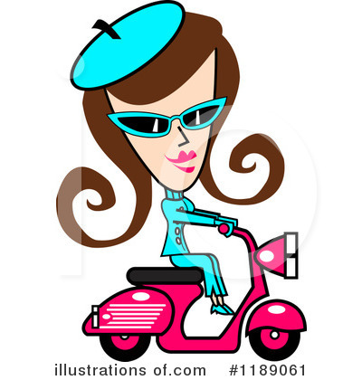 Scooter Clipart #1189061 by Andy Nortnik