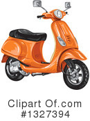 Scooter Clipart #1327394 by merlinul