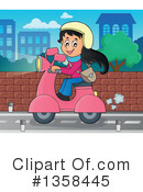 Scooter Clipart #1358445 by visekart