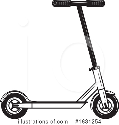 Royalty-Free (RF) Scooter Clipart Illustration by Vector Tradition SM - Stock Sample #1631254