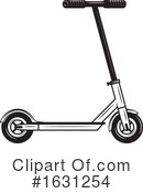 Scooter Clipart #1631254 by Vector Tradition SM