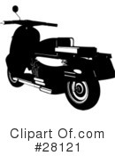 Scooter Clipart #28121 by KJ Pargeter