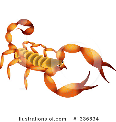 Scorpion Clipart #1336834 by Prawny