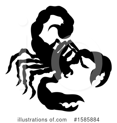 Scorpion Clipart #1585884 by AtStockIllustration