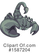 Scorpion Clipart #1587204 by BNP Design Studio
