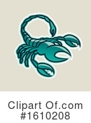 Scorpion Clipart #1610208 by cidepix