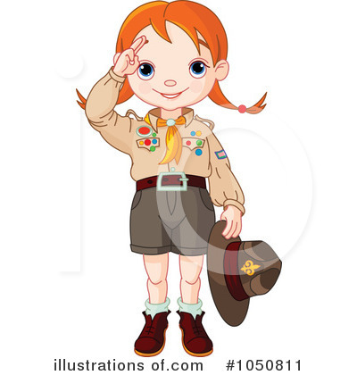 Girl Scouts Clipart #1050811 by Pushkin