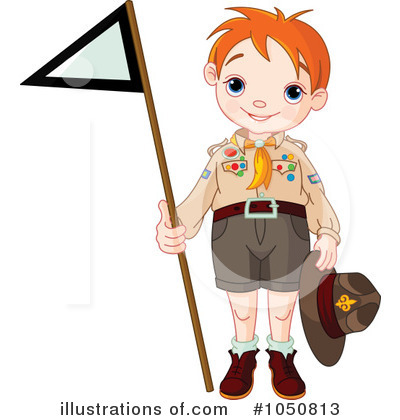 Royalty-Free (RF) Scout Clipart Illustration by Pushkin - Stock Sample #1050813