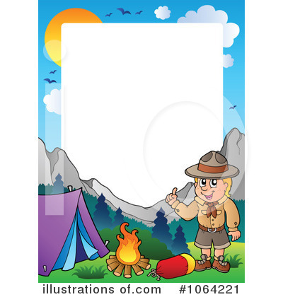 Campground Clipart #1064221 by visekart