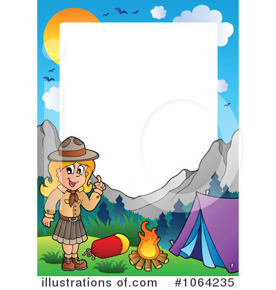 Royalty-Free (RF) Scout Clipart Illustration by visekart - Stock Sample #1064235