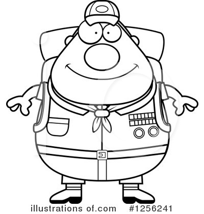 Royalty-Free (RF) Scout Master Clipart Illustration by Cory Thoman - Stock Sample #1256241