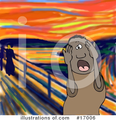 The Scream Clipart #17006 by djart