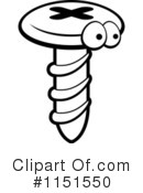 Screw Clipart #1151550 by Cory Thoman