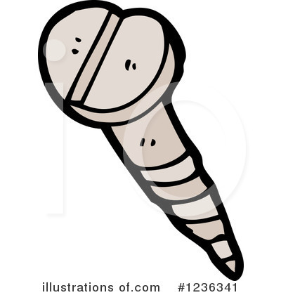 Royalty-Free (RF) Screw Clipart Illustration by lineartestpilot - Stock Sample #1236341