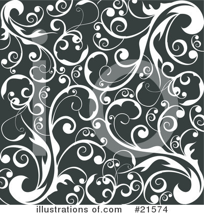 Royalty-Free (RF) Scroll Background Clipart Illustration by OnFocusMedia - Stock Sample #21574
