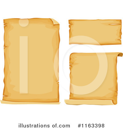 Royalty-Free (RF) Scroll Clipart Illustration by BNP Design Studio - Stock Sample #1163398
