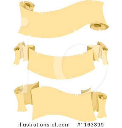 Royalty-Free (RF) Scroll Clipart Illustration by BNP Design Studio - Stock Sample #1163399