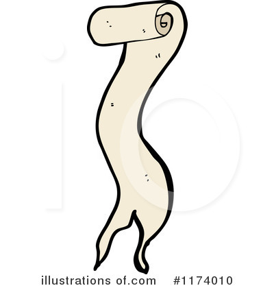 Royalty-Free (RF) Scroll Clipart Illustration by lineartestpilot - Stock Sample #1174010