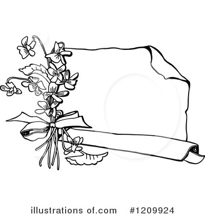 Royalty-Free (RF) Scroll Clipart Illustration by Prawny - Stock Sample #1209924
