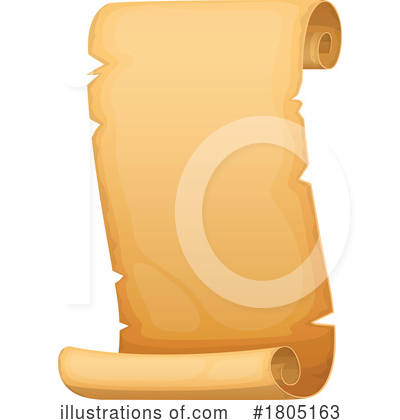 Royalty-Free (RF) Scroll Clipart Illustration by Vector Tradition SM - Stock Sample #1805163