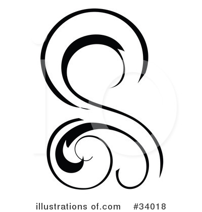 Royalty-Free (RF) Scroll Clipart Illustration by OnFocusMedia - Stock Sample #34018
