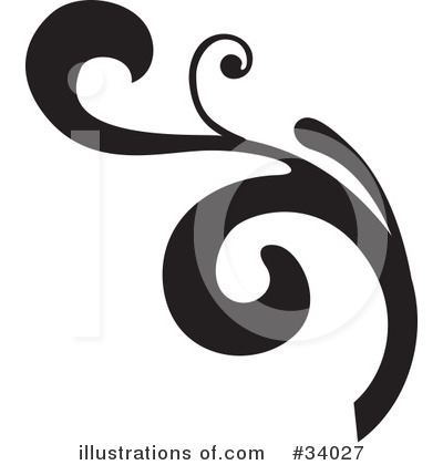 Royalty-Free (RF) Scroll Clipart Illustration by OnFocusMedia - Stock Sample #34027
