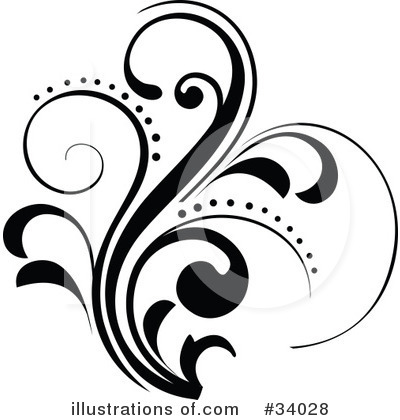 Royalty-Free (RF) Scroll Clipart Illustration by OnFocusMedia - Stock Sample #34028