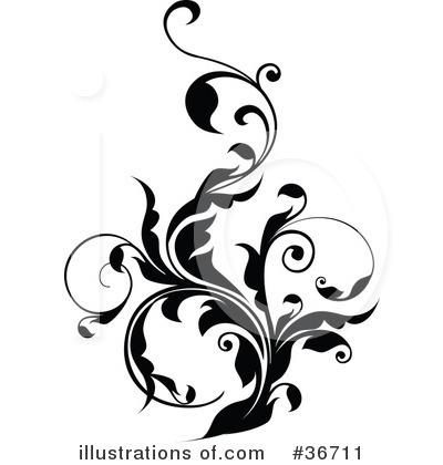 Royalty-Free (RF) Scroll Clipart Illustration by OnFocusMedia - Stock Sample #36711