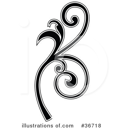 Royalty-Free (RF) Scroll Clipart Illustration by OnFocusMedia - Stock Sample #36718