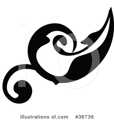 Royalty-Free (RF) Scroll Clipart Illustration by OnFocusMedia - Stock Sample #36736