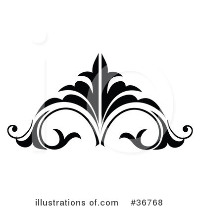 Royalty-Free (RF) Scroll Clipart Illustration by OnFocusMedia - Stock Sample #36768