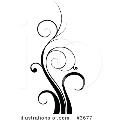 Royalty-Free (RF) Scroll Clipart Illustration by OnFocusMedia - Stock Sample #36771