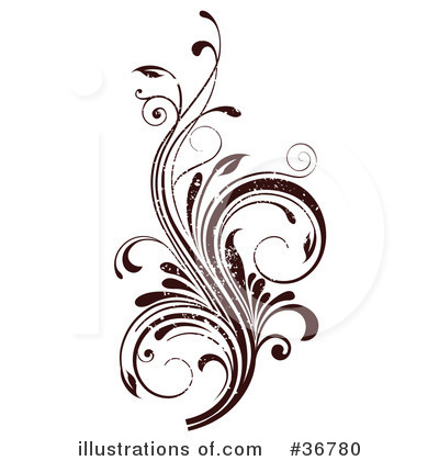 Royalty-Free (RF) Scroll Clipart Illustration by OnFocusMedia - Stock Sample #36780